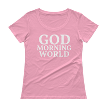"GOD MORNING WORLD" Women's T-shirt