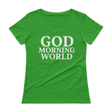 "GOD MORNING WORLD" Women's T-shirt