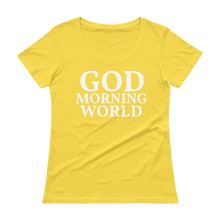 "GOD MORNING WORLD" Women's T-shirt