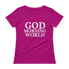 "GOD MORNING WORLD" Women's T-shirt